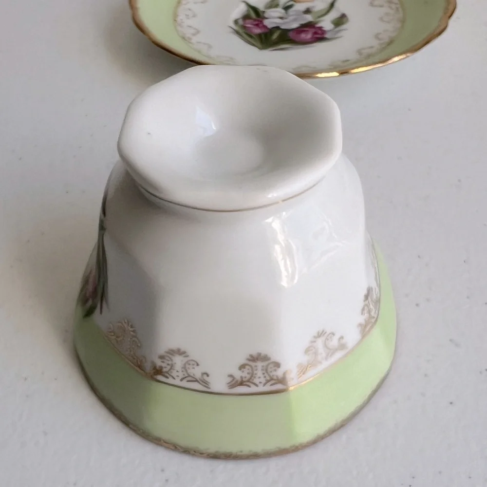 Norleans Japan Floral Teacup & Saucer Set